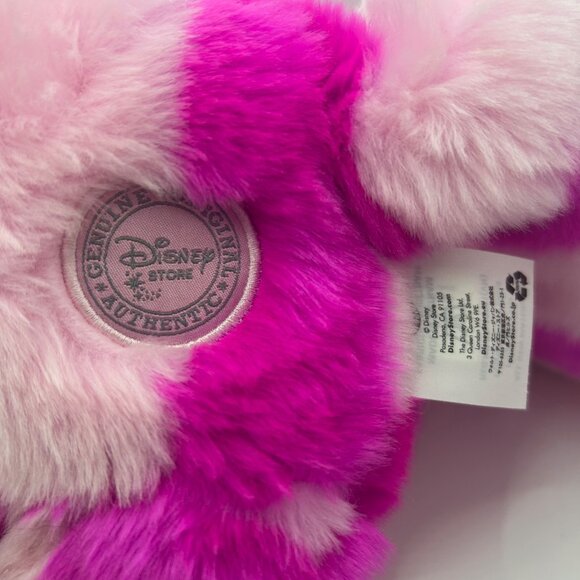 Disney Cheshire Cat Pink & Purple Striped Plush Toy Long Soft Stuffed Animal Aut - Picture 4 of 8